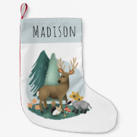 Kute Rustic Woodland Forest Animals Kids