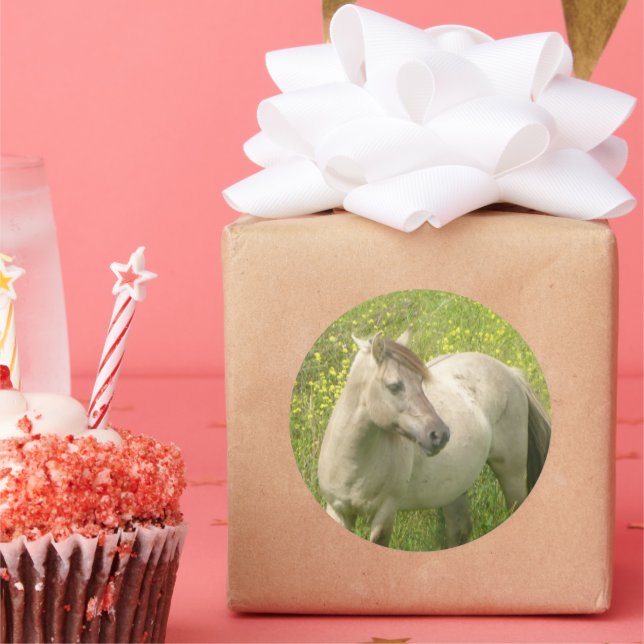 Kute-Vild, rund etikett (Part)