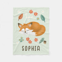 Kute Whimsical Forest Fox Kids Fall