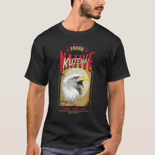 Kutenai Native American Eagle Spirit Vintage Honor T Shirt