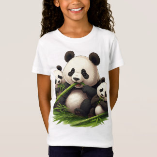 Kutest Bamboo Feast: Starring Pandas! T Shirt