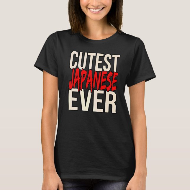 Kutest japanska någonsin t shirt (Framsida)