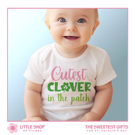 Kutest Klöver på Patch St Patrick's Day T Shirt