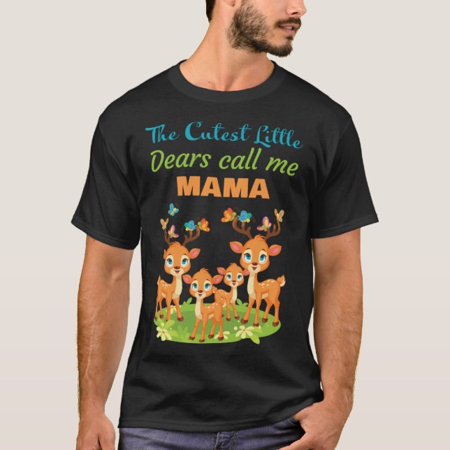 Kutest Little Dears kallar mig Mamma Womenu2019s G T Shirt (Framsida)