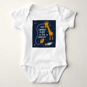 KUTESTDÖDEN I GALAXY BABY BODYSUIT T SHIRT