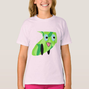 Kutivsam Kids Art Design 2 Puppy för Grönt i Cute Tröja