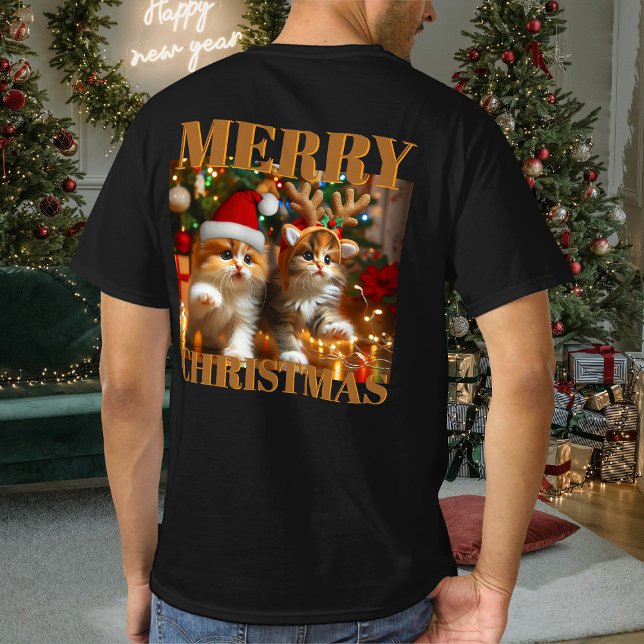 Kutkattungar med Jultomten och renhatt 1 T Shirt (Skapare uppladdad)
