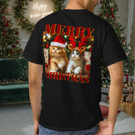 Kutkattungar med Jultomten och renhatt 2 T Shirt