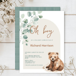 Kutskog löv är en inbjudan till babydusch