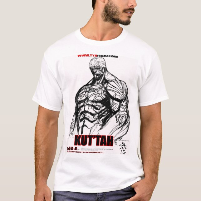 "KUT'TAH MUN" TRANSPARENT SHIRT..GALAXY REMIX  T SHIRT (Framsida)