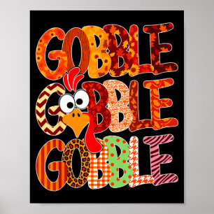 Kutteluttel Rolig Kalkon Tacksgiving Kvinnor Flick Poster