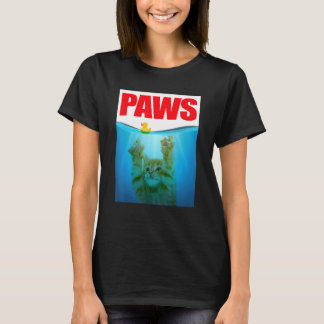 KUTTIGA UNGAR KATT OCH GUL GUMMIBEKKIN T SHIRT