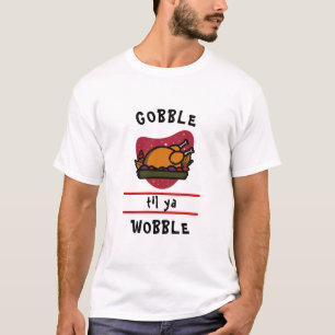 Kuttra Ner Dig Rolig Thanksgiving Kalkon T Shirt