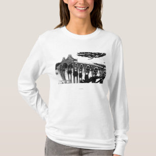 Kuttrandefjärden överbryggar den PhotographNorth T Shirt