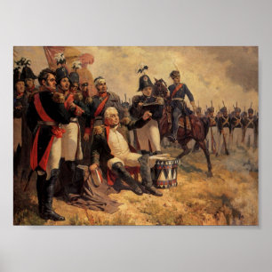 Kutuzov vid Borodino Poster