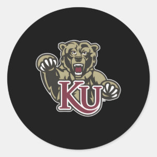 Kutztown Golden Bears Icon Runt Klistermärke
