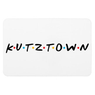 Kutztown Universiteten (FRIENDS-Logotypen) Magnet