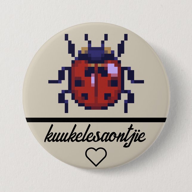 kuukelesaontjie pixelart  knapp (Framsida)