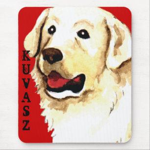 Kuvasz Färg Block Musmatta