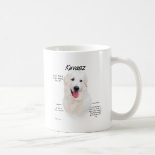 Kuvasz historiedesign kaffemugg