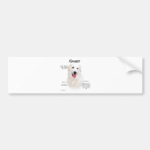 Kuvasz-historikdesign Bildekal