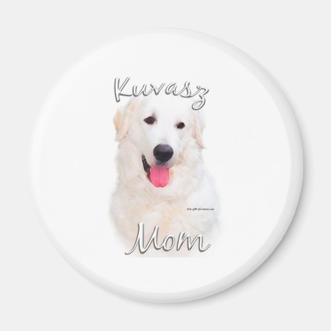 Kuvasz Mamma 2 Magnet (Framsidan)