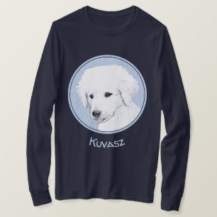 Kuvasz Painting - Cute Original Hund Art T Shirt