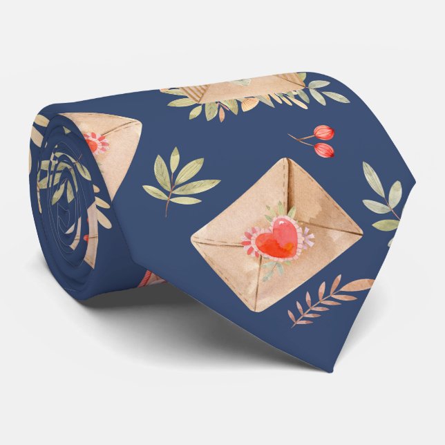 Kuvert med hörn slips (Rullad)