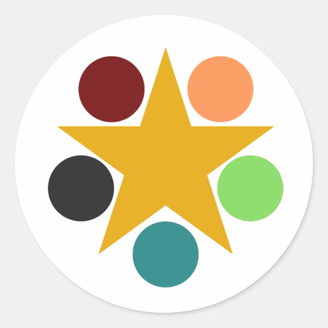 kuvertförseglingar runt klistermärke (Framsida)