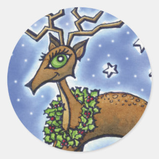 Kuvertförseglingar Runt Klistermärke