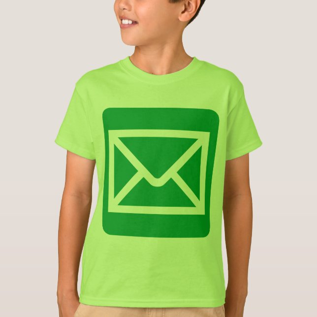 Kuverttecken - Grass-Grönt T Shirt (Framsida)
