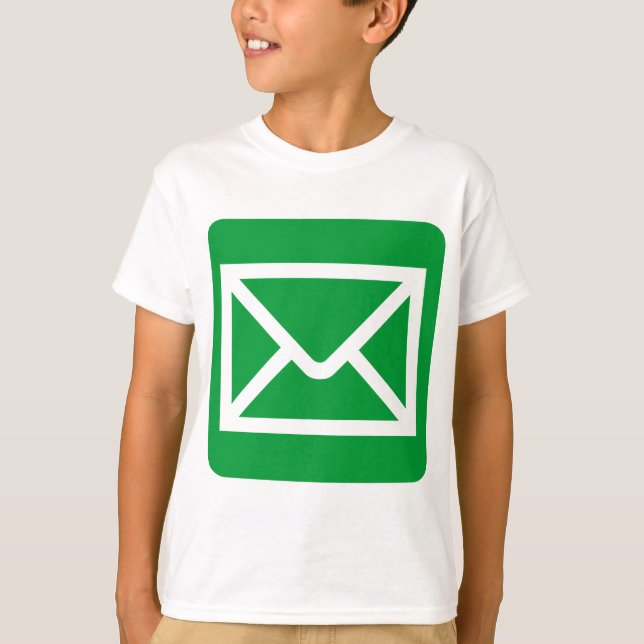 Kuverttecken - Grass-Grönt Tee Shirt (Framsida)