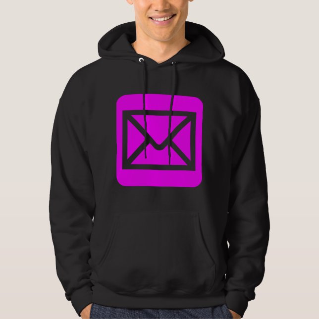 Kuverttecken - Magenta Hoodie (Framsida)