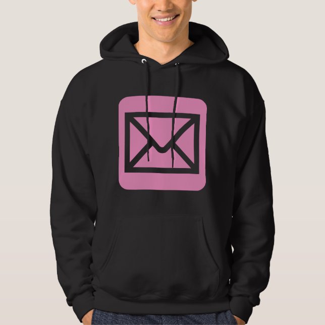 Kuverttecken - Rosa Hoodie (Framsida)