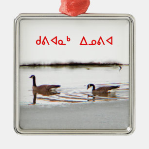 Kuvianak Innovia - Honkers - Kanada Geese Julgransprydnad Metall