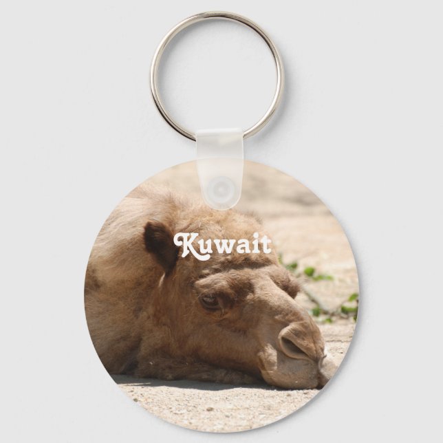 Kuwait Camel Nyckelring (Framsida)