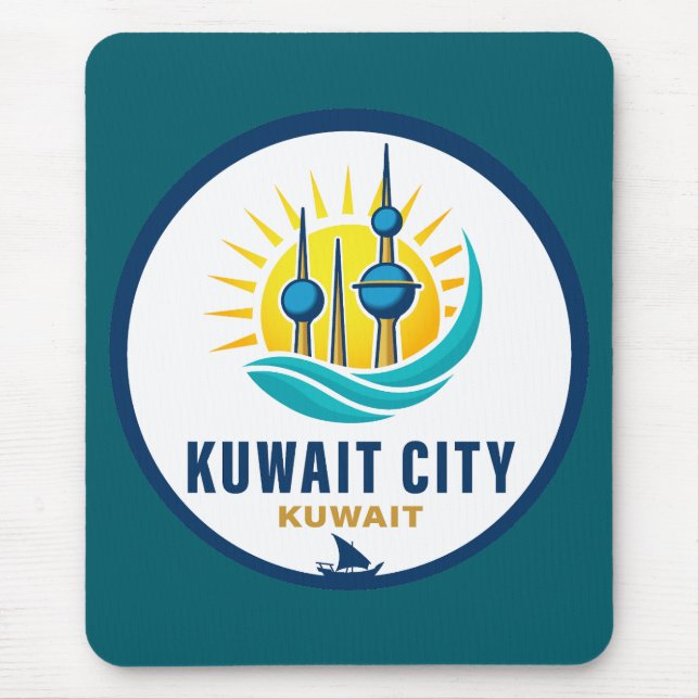 Kuwait City Kuwait Mellanöstern Musmatta (Framsidan)