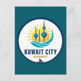 Kuwait City Kuwait Mellanöstern Vykort