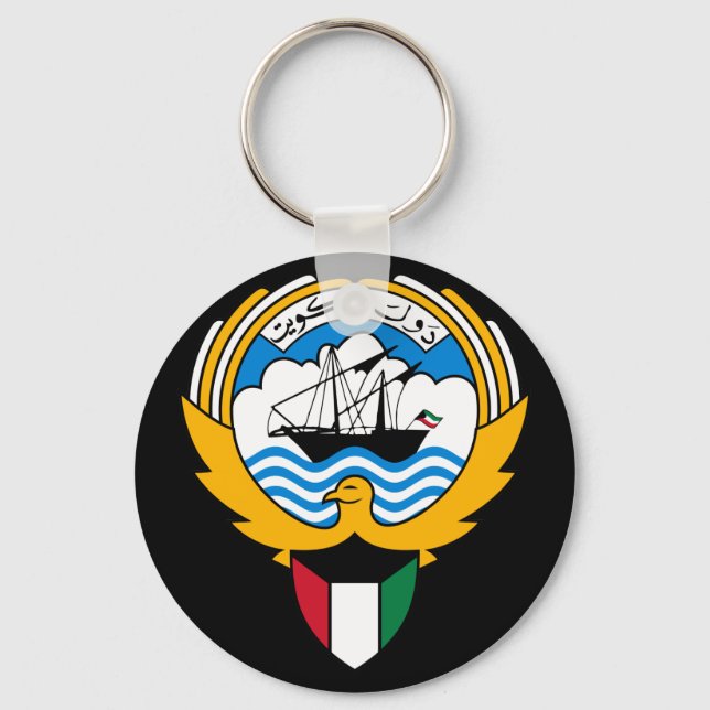 kuwait emblem nyckelring (Framsida)