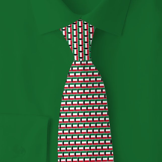 Kuwait Flag Brick Pattern Slips (Skapare uppladdad)