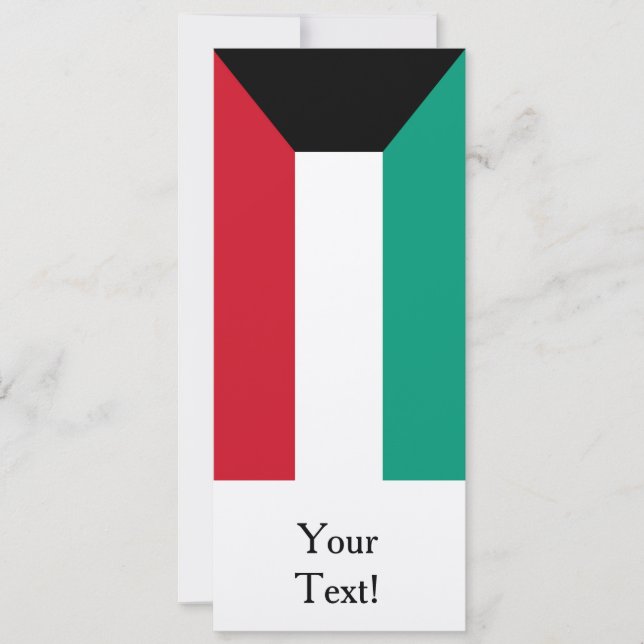 Kuwait flagga (Framsida)