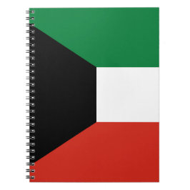 Kuwait flagga anteckningsbok