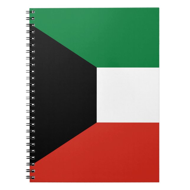 Kuwait flagga anteckningsbok (Framsidan)