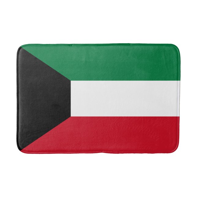 Kuwait Flagga Badrumsmatta (Framsidan)