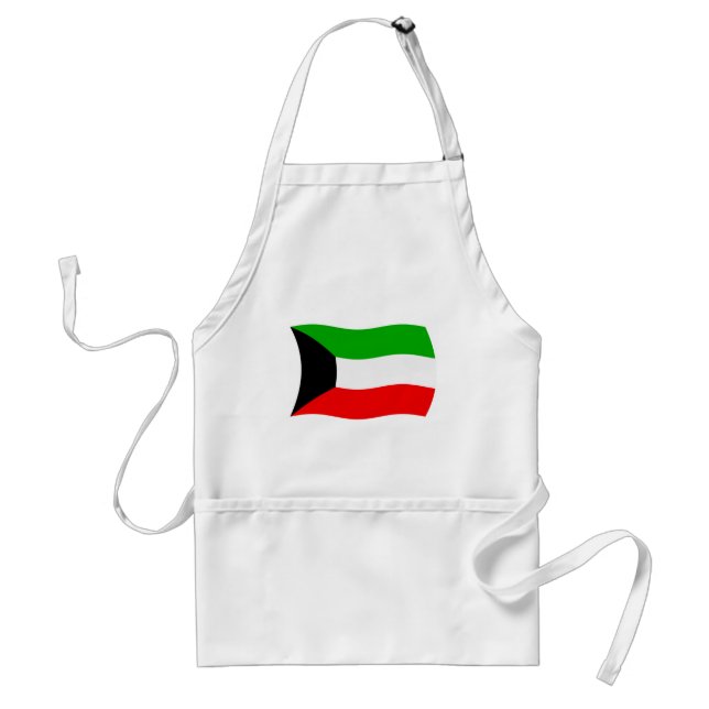 Kuwait Flagga Förkläde (Framsidan)