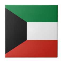 Kuwait flagga kakelplatta