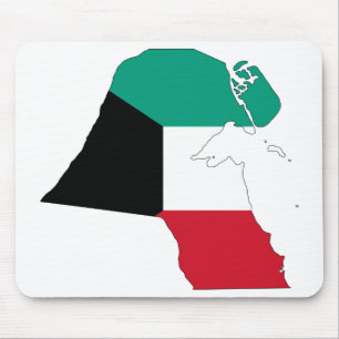 Kuwait Flagga Karta Musmatta