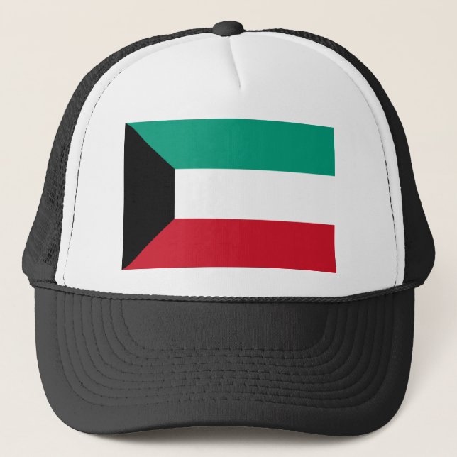 Kuwait Flagga Keps (Framsida)
