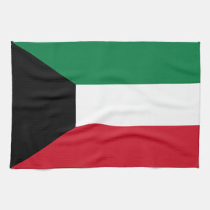 Kuwait flagga kökshandduk