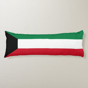 Kuwait flagga kroppskudde